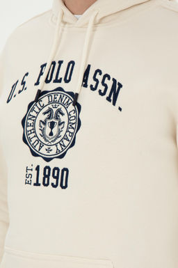 Мужской кремовый свитшот Неожиданная скидка в корзине - U.s. polo assn фото 7