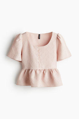 Blusa brocada con peplo - H&m фото 5