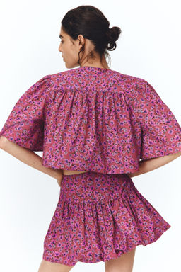 Blusa cropped de algod?n - H&m фото 4