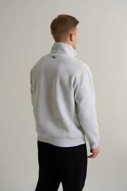 Толстовка half-zip Серый KT Sweatshirt - Anta фото 4