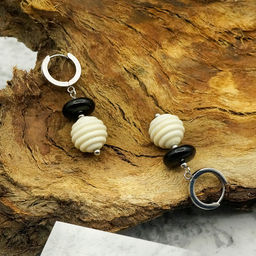 Серьги из муранского стекла