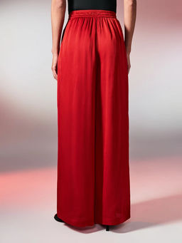 Широкие брюки с резинкой на поясе ZR2605022101-70 / Zarina  фото 8