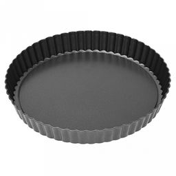 Форма для выпечки с антипригарным покрытием д22см h2,7см "Ромашка", волнистый борт, съемное дно (Китай)