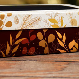 Цена за 5 шт. Коробка складная, крышка-дно, с окном Merry Christmas 24 х 17 х 8 см - UPAK LAND фото 3