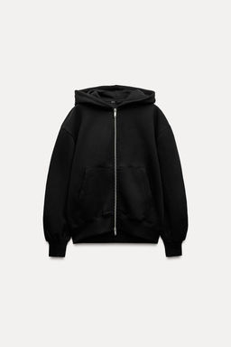 OVERSIZE ZIP-UP HOODIE - Zara фото 12