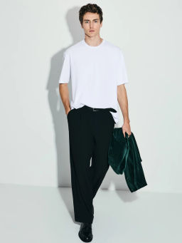 Футболка regular fit из хлопка / Zarina