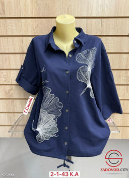 Рубашка женская из хлопка