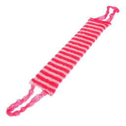 Цена за 2 шт. Мочалка - лента для тела Доляна, 43×12 см, жёсткая, узкая, МИКС