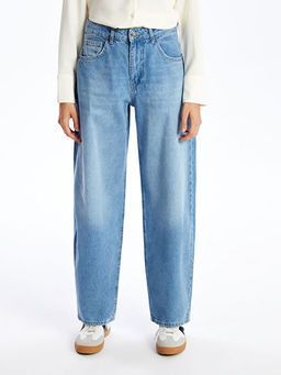 Balloon Fit Kad?n Jean Pantolon