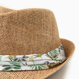 Шляпа мужская MINAKU, размер 58, светло-коричневая