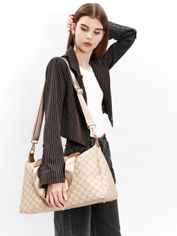 LACCOMA сумка AC89100-мишки бежевый эко кожа