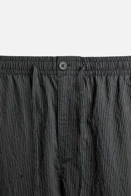 STRIPED MODAL BLEND TROUSERS - Zara фото 8