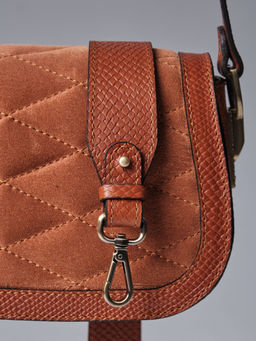 Сумка замшевая на плечо Deboro 30791 питон