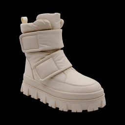 Дутики Q853-2 бежевые