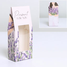 Цена за 5 шт. Коробка складная Present, 5.7×14.5×3.5 см