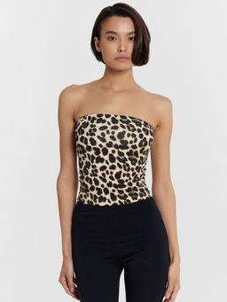 Топ Mark Formelle x Ольга Бузова леопардовый  фото 2