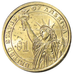 Монета 1 доллар 2013 года D США Уильям Мак-Кинли 25-й президент США