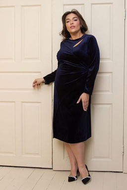 Платье Luxury Moda 1271 синий