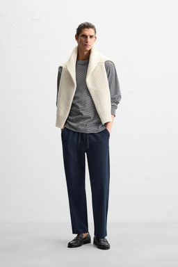 RELAXED FIT JOGGER WAIST TROUSERS