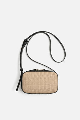 WOVEN CROSSBODY BAG - Zara фото 3