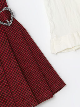 Beli Lastikli K?z Bebek ?ort ve K?lotlu ?orap 2li Tak?m