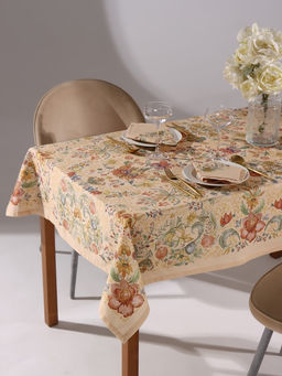 Набор кухонный «Этель» Floral pattern, скатерть 147×112 ±2 см с ГМВО, салфетки 40×40 см - 4 шт.