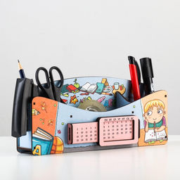Органайзер для канцелярии «Школа удобств», вечный календарь