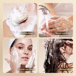 SADOER Отбеливающее мыло для лица и тела с молочным протеином Organic Pure Milk, 100г фото 5