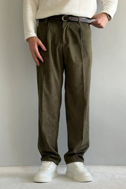 Kahverengi Erkek Baggy Fit Kadife Pantolon TMNAW26PL00022 - Trendyolmilla фото 27