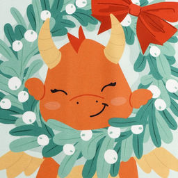 Полотенце Этель Happy holidays 40х73 см, 100% хлопок, саржа 190 г/м2  фото 3