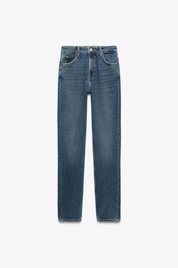 ZW COLLECTION SKINNY HIGH-WAIST JEANS - Zara фото 13