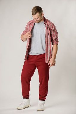 Спортивные брюки М-2815: Бордо - Relay фото 4