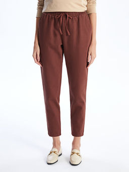 Beli Lastikli Standart Fit Kad?n Pantolon