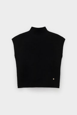 ЕВ 30235/ш/черный жилет жен