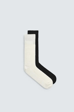 2-PACK OF TEXTURED SOCKS LIMITED EDITION