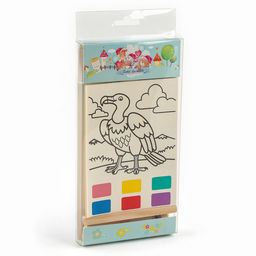 Водная раскраска Животные, с кисточкой и мольбертом - Simaland фото 5