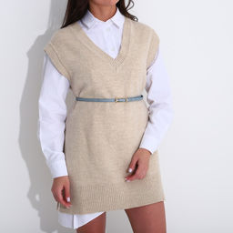 Ремень женский, ширина 1 см, пряжка металл, цвет голубой - Simaland фото 3