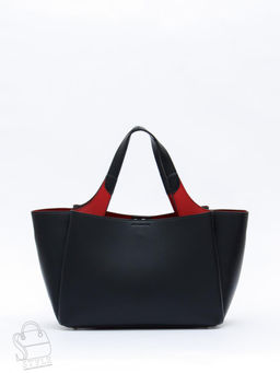 Сумка женская кожаная 1028M black Polina&Eiterou