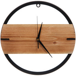 Часы настенные "LOFT HOME " 30см, дерево