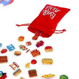 Магнитная книжка-игрушка Овощи, фрукты и прочие продукты, 8 стр. - Буква-Ленд фото 7