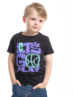 Футболка с принтом UD 7425 черный - Mini maxi фото 3