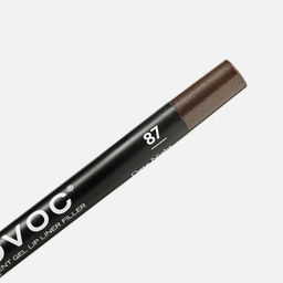 Provoc Гелевый карандаш-подводка для глаз водостойкий / Semi Permanent Gel Eye Liner №87 Date Night, темно-шоколадный