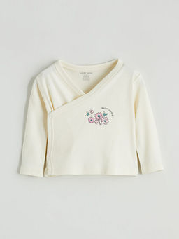 V Yaka ?i?ekli K?z Bebek Ti??rt