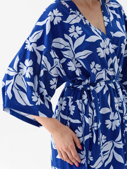 Женский халат синий 2239 (16)