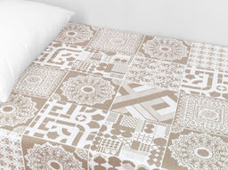 8с11.111ж1 Пэчворк (ДТЭ лен) Покрывало декорат.206х230см