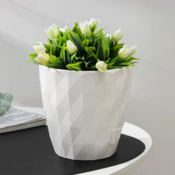 Кашпо RUBY Соло (3,0л) Цв. Белый (Арт. КШ-6454) - Вмс фото 4