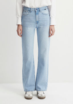 Victoria Premium Blue Ac?k Mavi Jean Pantolon  фото 4