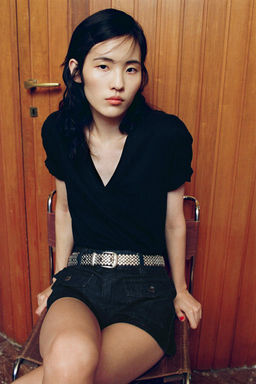 BASIC COTTON T-SHIRT - Zara фото 2