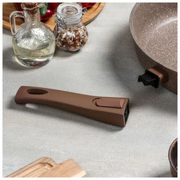 Сковорода 28см АП Гранит brown со съемной ручкой арт.028806 /Мечта/  фото 12