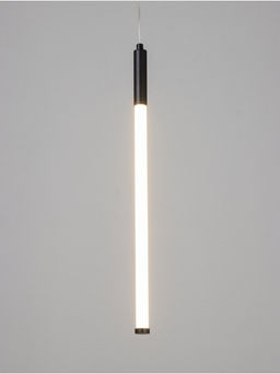 Светильник потолочный BayerLux «Крайс», LED, 15 Вт, 4000К, черный, 10×10×51.5-200 см